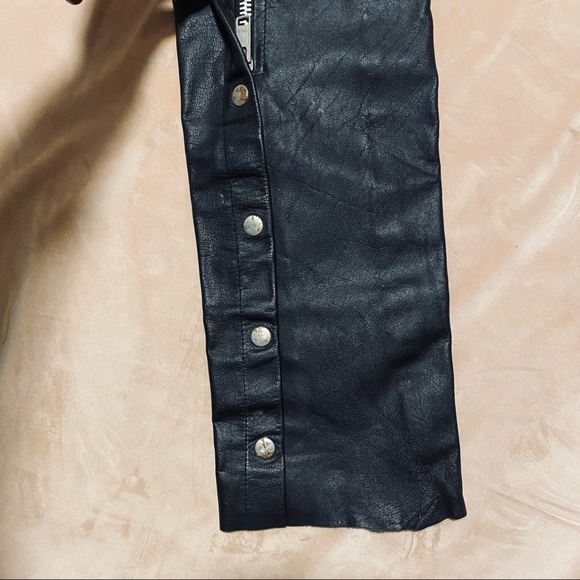 Womens XXS REAL LEATHER CHAPS. - Picture 4 of 6